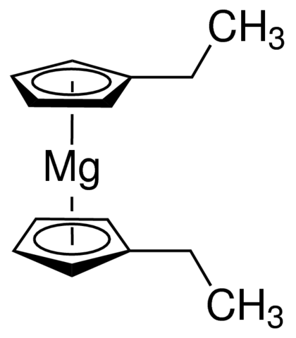 Bis(ethylcyclopentadienyl)magnesium Chemical Structure